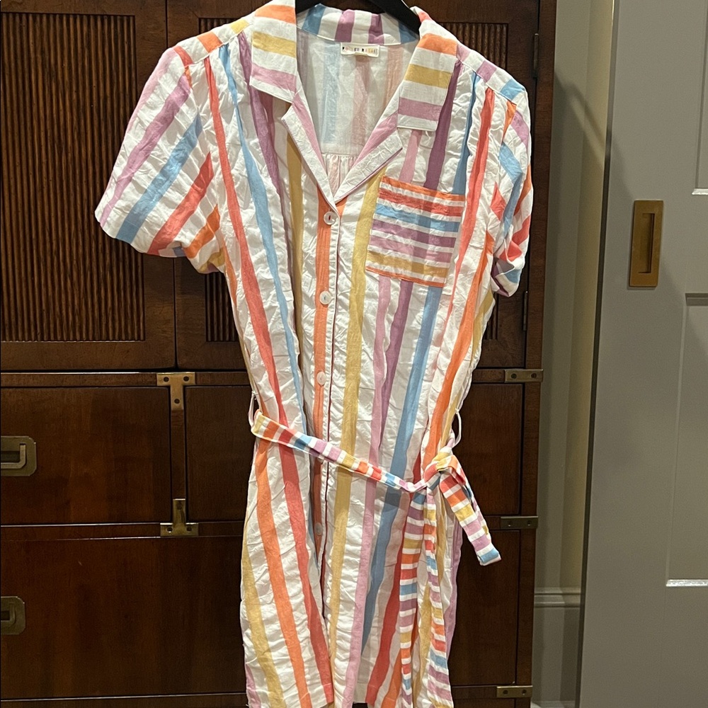 Roller Rabbit Multicolor Striped Garment